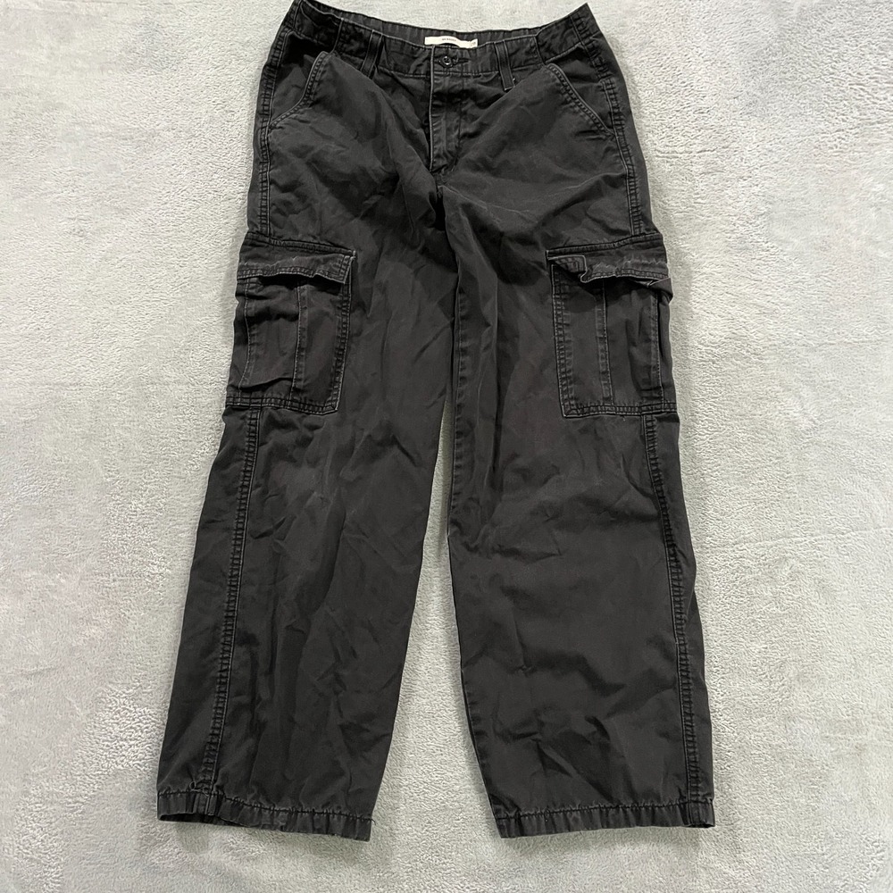 Levi's Jeans Women's 28 Mid-Rise 94's Baggy Straight Leg Cargo Skater Y2K Grunge